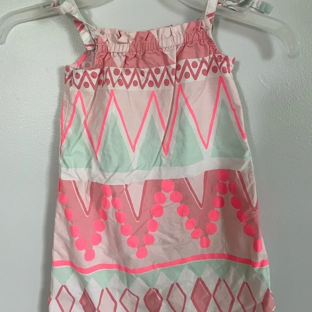 Gymboree Pink and White size 4T 100% cotton sundress